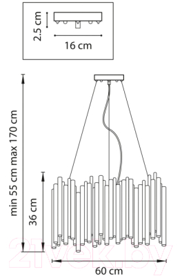 Потолочный светильник Lightstar Savona 816107