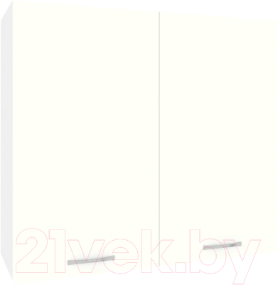 Шкаф навесной для кухни Кортекс-мебель Корнелия Лира ВШ80с (белый) - фото