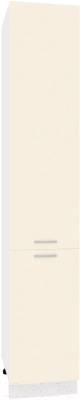 Шкаф-пенал кухонный Кортекс-мебель Корнелия Лира НШП40 (кремовый) - фото