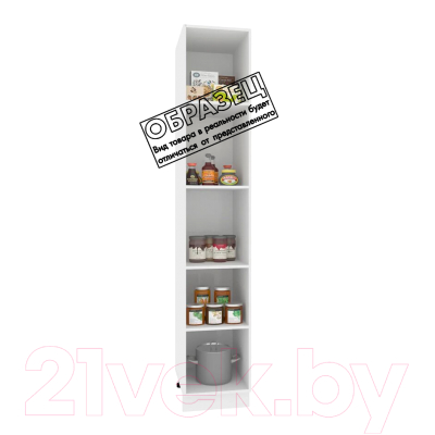 Шкаф-пенал кухонный Кортекс-мебель Корнелия Лира НШП40