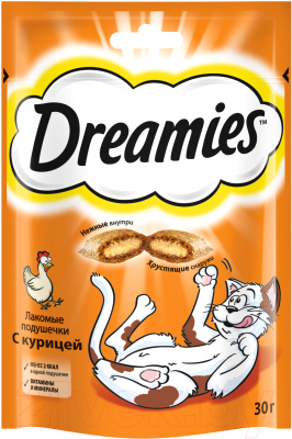 Лакомство для кошек Dreamies С курицей - фото