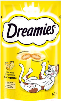 Лакомство для кошек Dreamies С сыром - фото