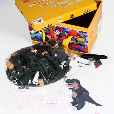 Конструктор Darvish Динозавр T-Rex / DV-T-2441