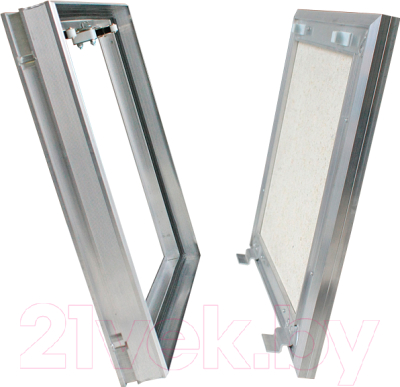 Люк под плитку Alkraft Сантехник с нажимным замком 20x20