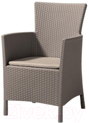 Кресло садовое Keter Montana/Iowa / 215519 (капучино) - фото