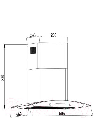 Вытяжка купольная Grand Blagnac GC 60