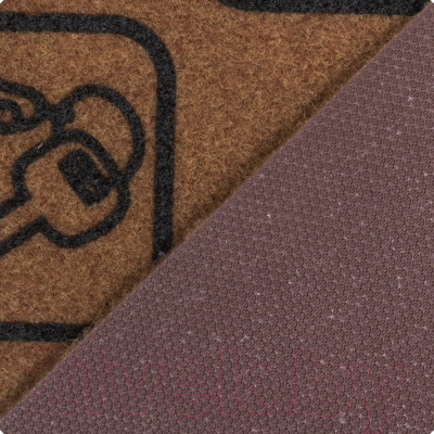 Коврик грязезащитный SunStep Familia Не забудь 40х60 / 37-911