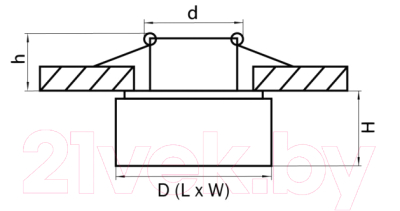 Точечный светильник Lightstar Artico 070234