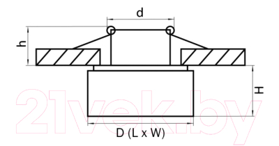 Точечный светильник Lightstar Artico 070244