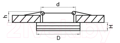Точечный светильник Lightstar Maturo 070264