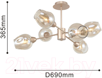 Люстра F-Promo F-Promo Tilda 2658-6U