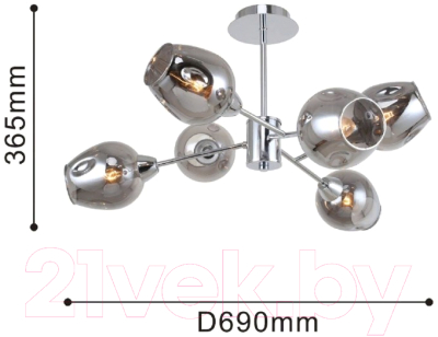 Люстра F-Promo F-Promo Tilda 2657-6U