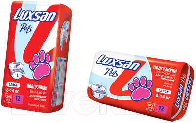 Подгузники для животных Luxsan Premium L 8-14 кг