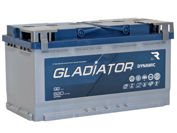 Автомобильный аккумулятор Gladiator Dynamic R+ - фото