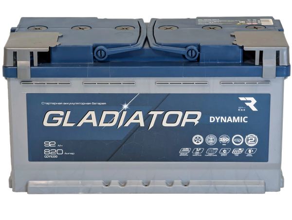 Автомобильный аккумулятор Gladiator Dynamic R+