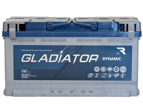 Автомобильный аккумулятор Gladiator Dynamic R+