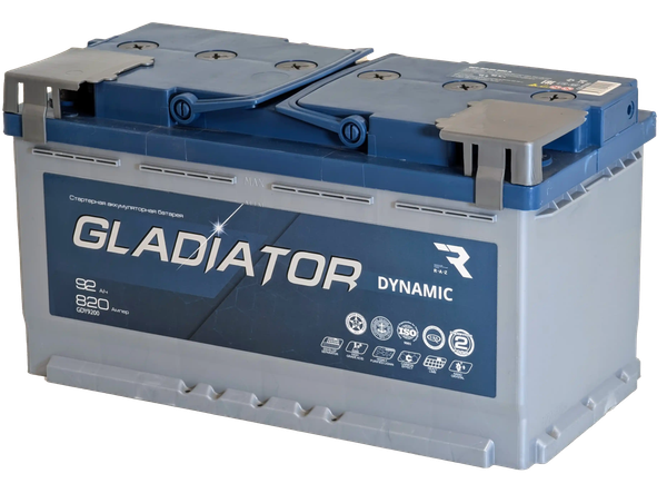 Автомобильный аккумулятор Gladiator Dynamic R+