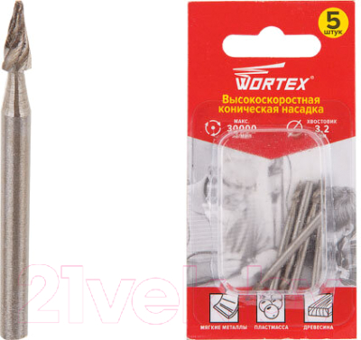 Набор насадок для гравера Wortex ETAK3203218