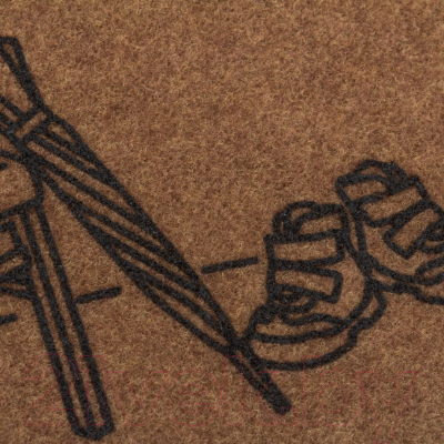 Коврик грязезащитный SunStep Familia Добро пожаловать домой 40x60 / 37-912