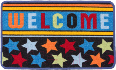 Коврик грязезащитный SunStep Fresh Конфетти 45x75 / 35-108 - фото