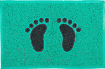 Коврик грязезащитный SunStep Spongy Лапки 45x75 / 38-461 - фото