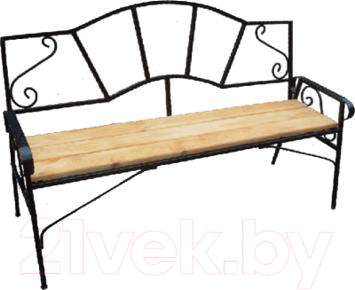 Скамья садовая Станкоинструмент №6 (158х70х100) - фото