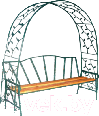 Скамья садовая Станкоинструмент №8 - фото