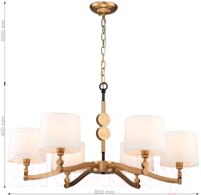 Люстра FAVOURITE Roshe 2624-6P