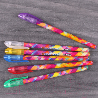 Набор гелевых ручек Darvish DV-3608-6