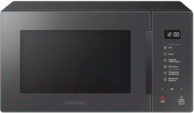 Микроволновая печь Samsung MG23T5018AC/BW - фото