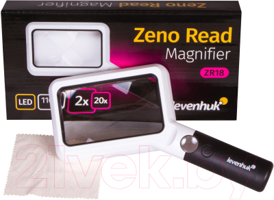 Лупа ручная Levenhuk Zeno Read ZR18 / 74101