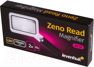 Лупа ручная Levenhuk Zeno Read ZR18 / 74101