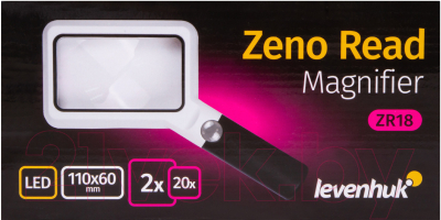Лупа ручная Levenhuk Zeno Read ZR18 / 74101