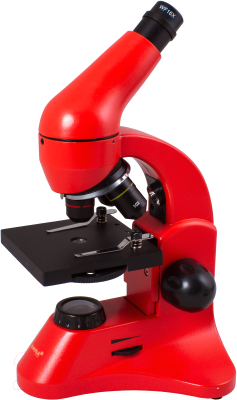 Микроскоп оптический Levenhuk Rainbow 50L Plus / 69055 (Orange) - фото