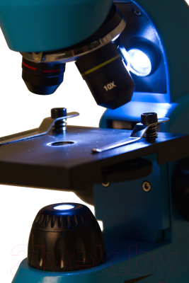 Микроскоп оптический Levenhuk Rainbow 50L / 69048 (Azure)