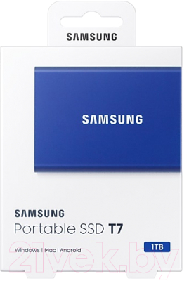 Внешний жесткий диск Samsung T7 1TB (MU-PC1T0H/WW)