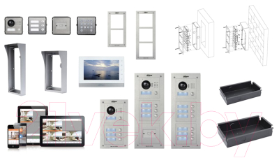 IP-вызывная панель Dahua VTO2000A-C-2