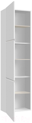Шкаф для ванной Belux Версаль ПН51 (левый, белый глянцевый 1)