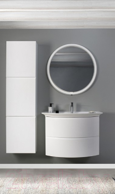 Шкаф для ванной Belux Версаль ПН51 (левый, белый глянцевый 1)