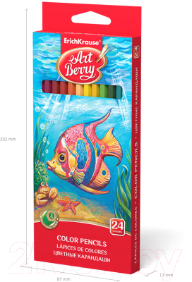 Набор цветных карандашей Erich Krause ArtBerry / 32880
