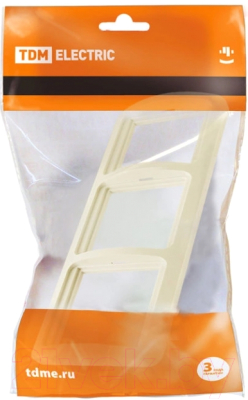 Рамка для выключателей и розеток TDM Валдай SQ1804-0119