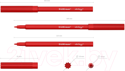 Фломастеры Erich Krause ArtBerry Super Washable / 33049