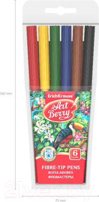 Фломастеры Erich Krause ArtBerry Super Washable / 33049