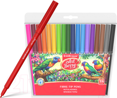 Фломастеры Erich Krause ArtBerry Super Washable / 33051