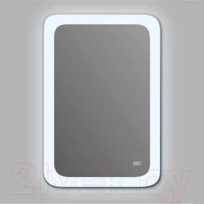 Зеркало Алмаз-Люкс ЗП-Н-27 80x60 (с подсветкой и подогревом)