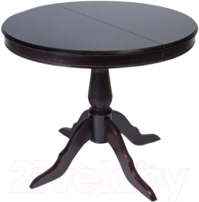 Обеденный стол ТехКомПро Эдельвейс К 100 / 121323 (дуб/тон Венге) - фото