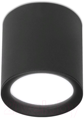 Точечный светильник Ambrella TN214 BK/S - фото