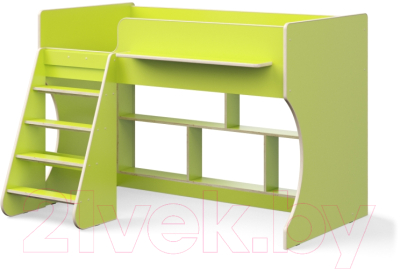 Кровать-чердак детская Можга Капризун 2 / Р436 - фото