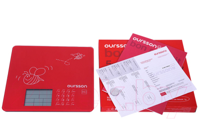 Кухонные весы Oursson KS0502GD/RD
