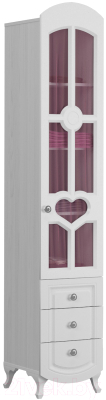 Шкаф-пенал Аквилон Розалия №5.1 правый (лиственница белая)